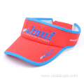 Embroidered sun visor hat